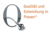 Logo Qualität und Entwicklung in Praxen
